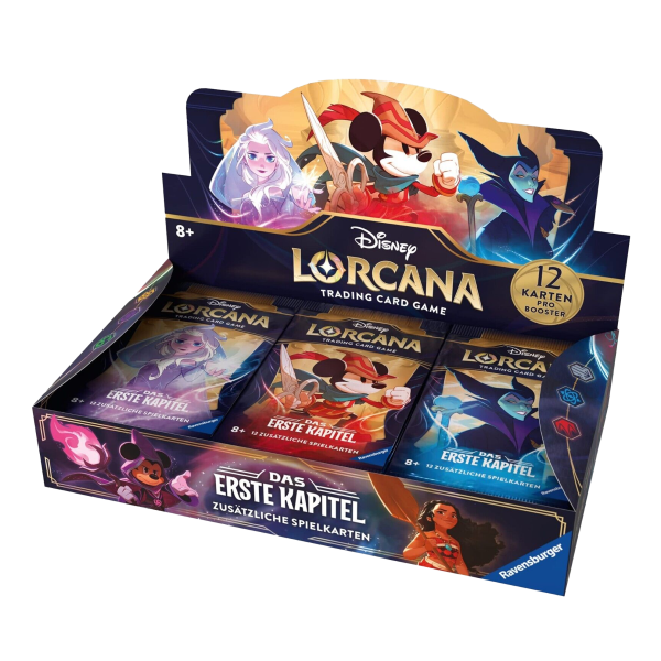 Disney Lorcana Das erste Kapitel Booster Display DE