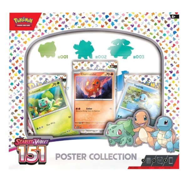 Pokemon 151 Poster Collection SV3.5 DE