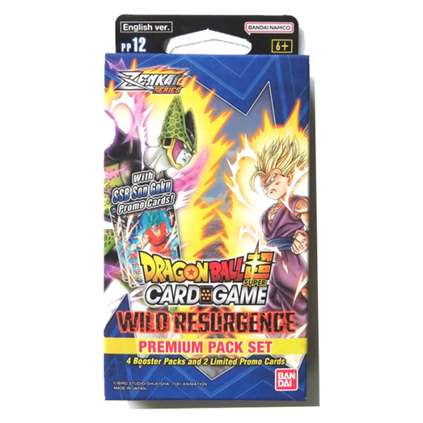 Dragon Ball Wild Resurgence Premium Pack Set BT21 EN