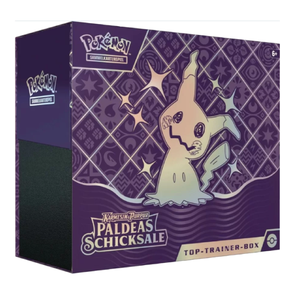 Pokemon Paldeas Schicksale Top Trainer Box DE